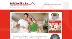 Desktop Screenshot of discoverypm.co.uk